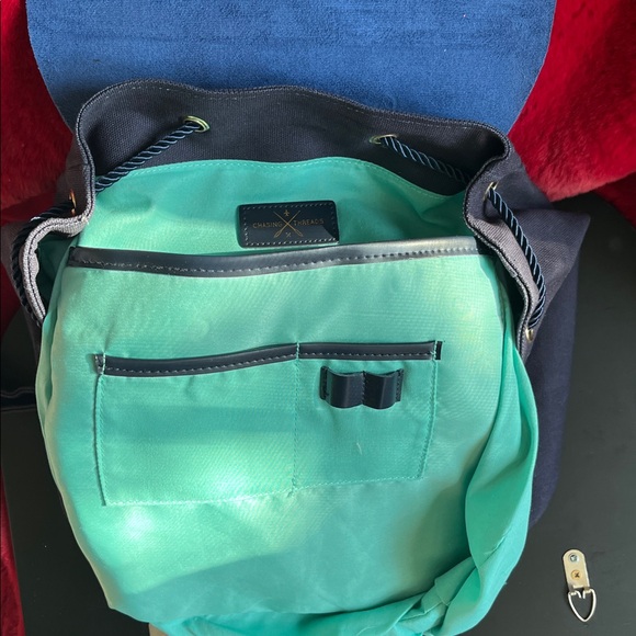 Chasing Threads Navy Backpack - Picture 5 of 7